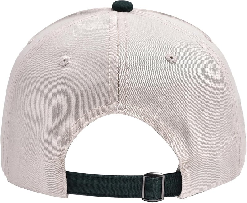 Erying Christmas Trucker Hat for Women Men Two Tone Vintage Embroidered Baseball Cap Funny Gift - Image 5